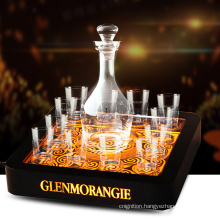Custom New Design LED Glorifier Acrylic Wine Shot Glass Holder Tray Display Stand